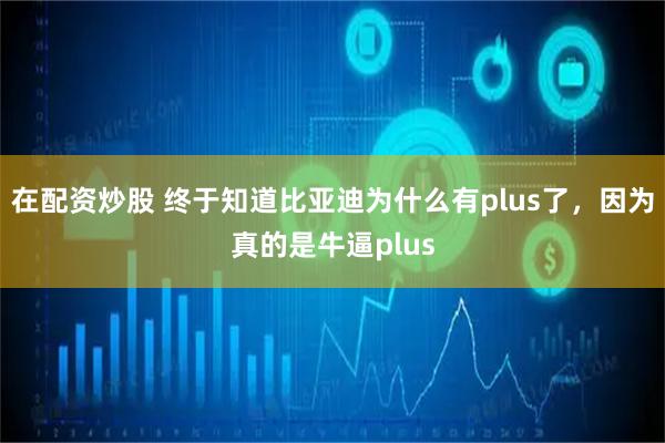 在配资炒股 终于知道比亚迪为什么有plus了,因为真的是牛逼plus